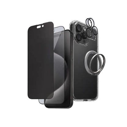 Levore iPhone 16 Pro Max Case Full Body Shield Package 5 in 1