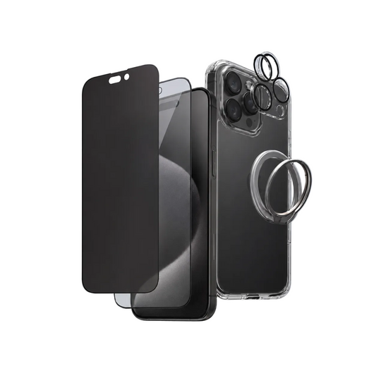 Levore iPhone 16 Pro Max Case Full Body Shield Package 5 in 1