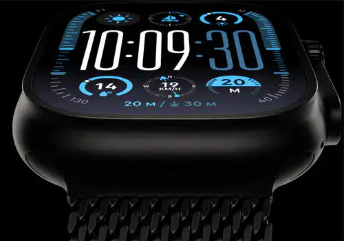 Apple Watch Ultra 2 GPS + Cellular 49mm Black Titanium Case Dark Green Alpine