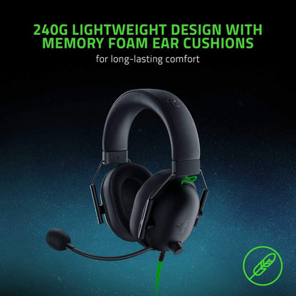 RAZER BLACKSHARK V2 X MULTI-PLATFORM WIRED ESPORTS HEADSET - BLACK