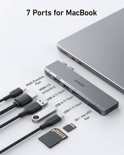 Anker 547 USB-C Hub 7-in-2 for MacBook product photo