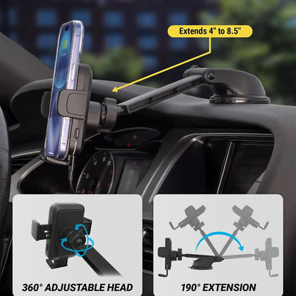 Scosche Wireless Car Charger Mount