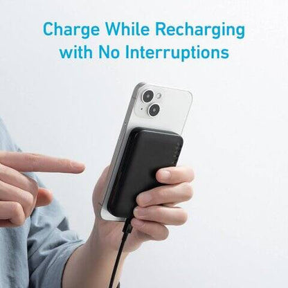 Anker 321 MagGo Battery 5 000mAh Magnetic Wireless- Black power bank product photo