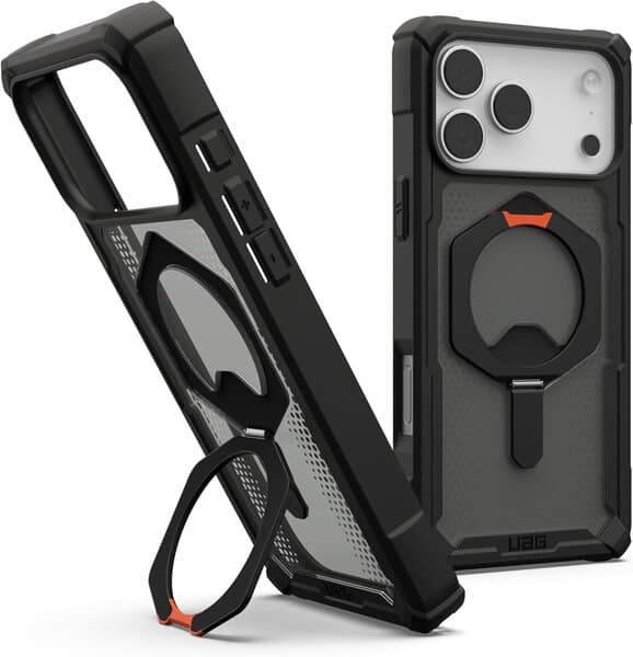 UAG Plasma XTE Magsafe Case for iPhone 17 Pro Max Black Pop Orange product photo