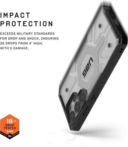 UAG Samsung Galaxy S25 Ultra Case 6 8" Designed Pathfinder Clear additional product image