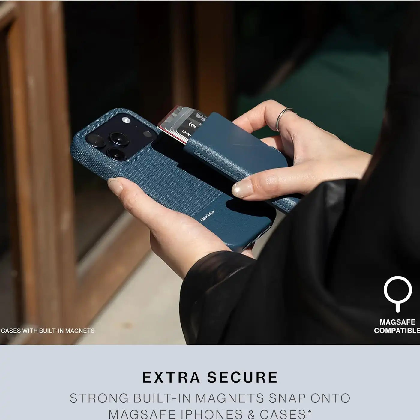 Native Union Slide Wallet (Black)