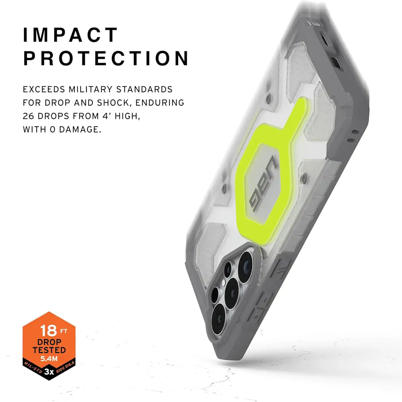 UAG Samsung Galaxy S26 Ultra Pathfinder Clear w Magnet w Lanyard Cas