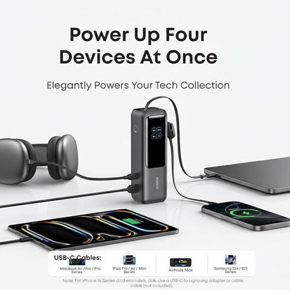 Anker Power Bank 25 000mAh Portable Charger 100W USB-C Ports product photo