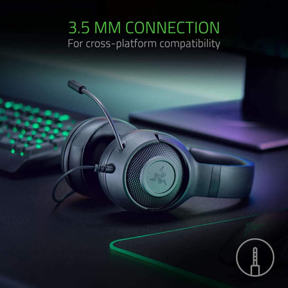 RAZER KRAKEN X LITE ESSENTIAL WIRED GAMING HEADSET - BLACK