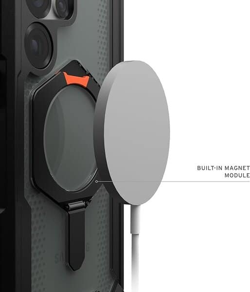 UAG Samsung Galaxy S25 Ultra Plasma XTE Clear Black Orange product photo