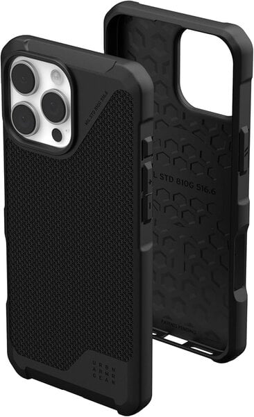 UAG iPhone 16 Pro Max Case 6 9" Metropolis LT - Kelvar Black product photo