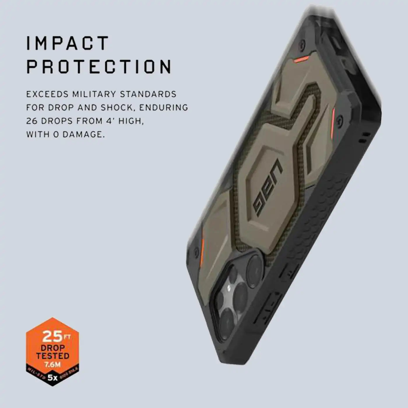 UAG Samsung Galaxy S25 Ultra Case 6.8" Monarch Pro- Kelvar Element Green