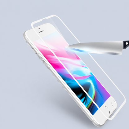 Rock iPhone 6 6S 7 8 Screen Protector - White