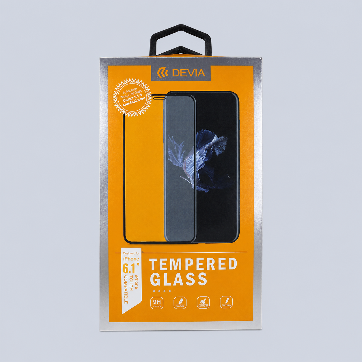 Devia iPhone XR 6 1" Tempered Glass - clear screen protector additional product image