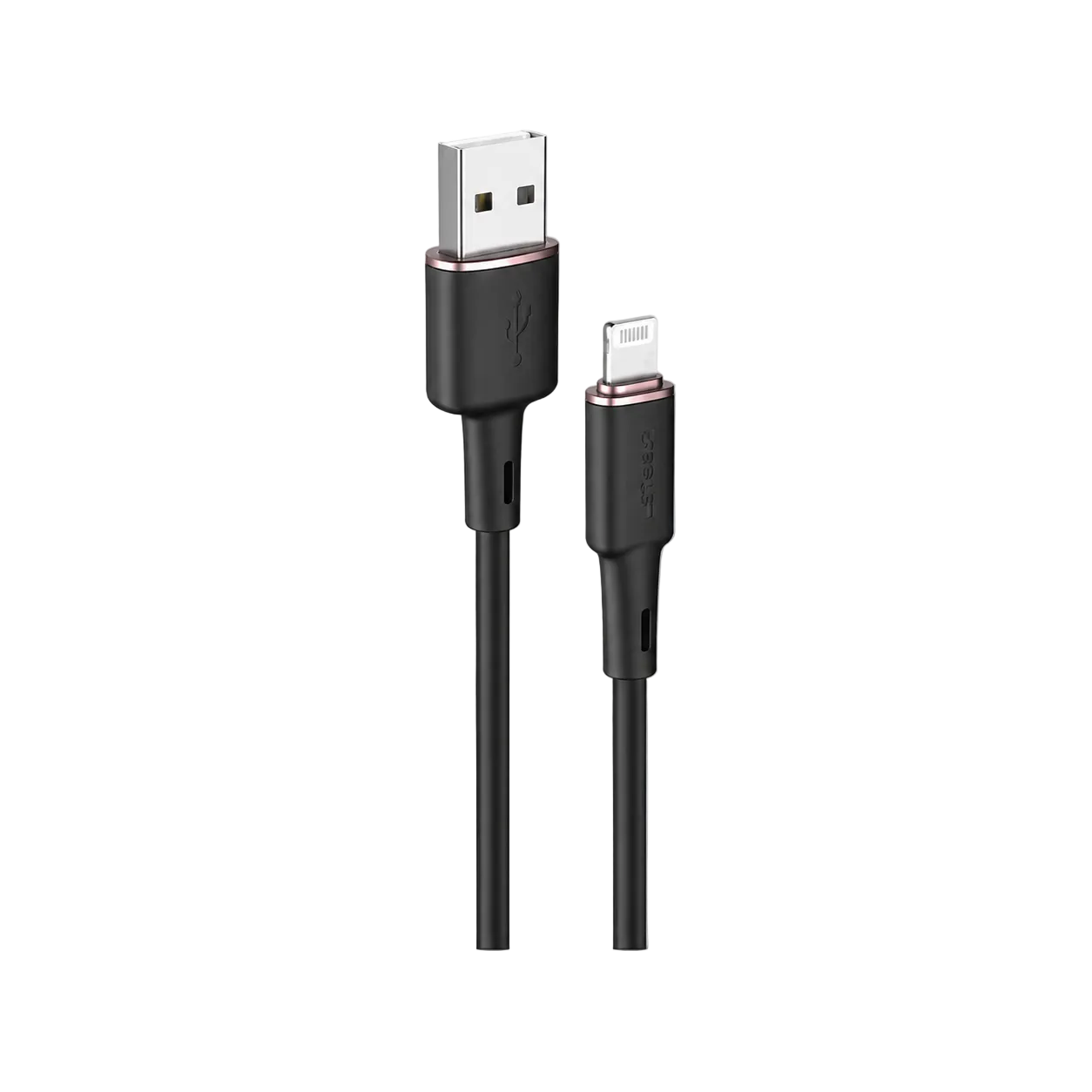 Acefast C2-02 USB-A to Lightning zinc alloy silicone charging data cable