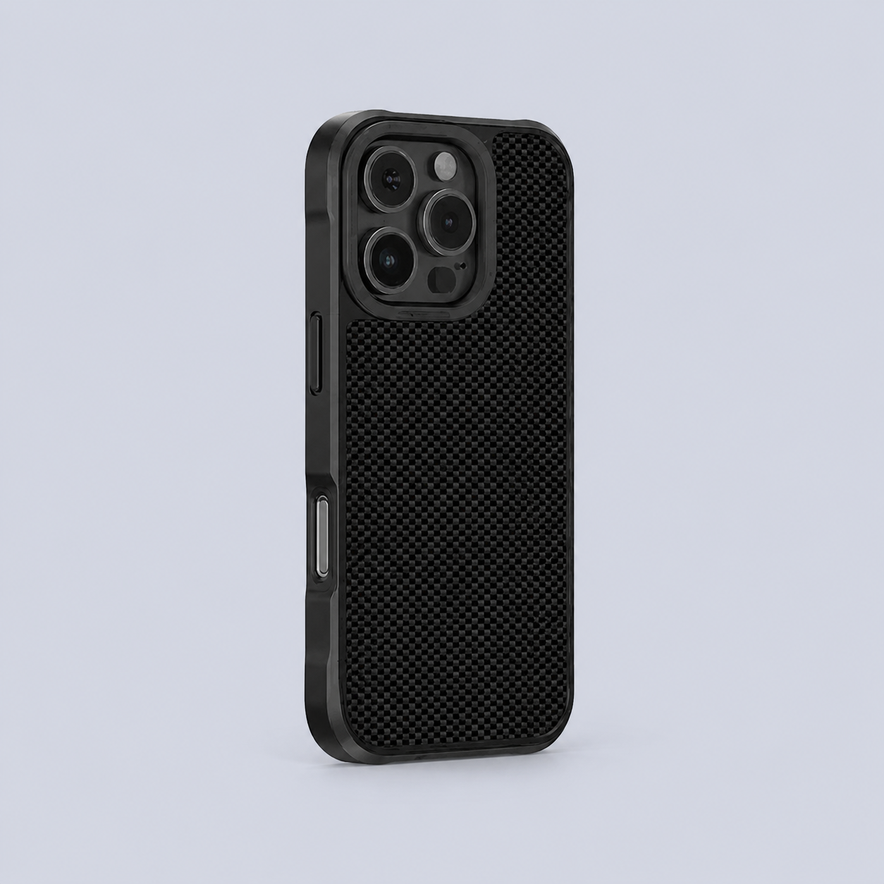 AmazingThing iPhone 16 PRO 6.3 TITAN MAX MAGSAFE DROP PROOF CASE FOR  HIGH TECH FIBER 600D-Black