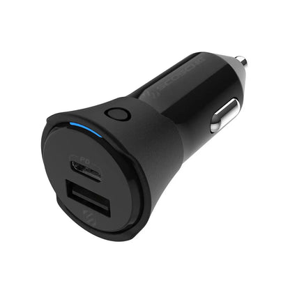 Scosche Charge 32W Dual-Port Car Charger and Locator - Black