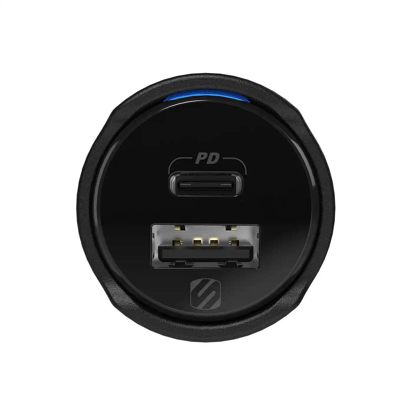 Scosche Charge 32W Dual-Port Car Charger and Locator - Black