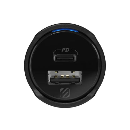 Scosche Charge 32W Dual-Port Car Charger and Locator - Black