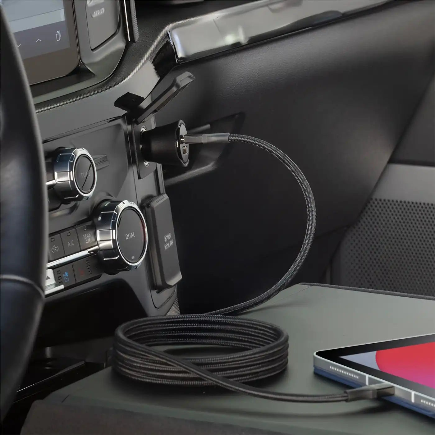 Scosche Charge 32W Dual-Port Car Charger and Locator - Black