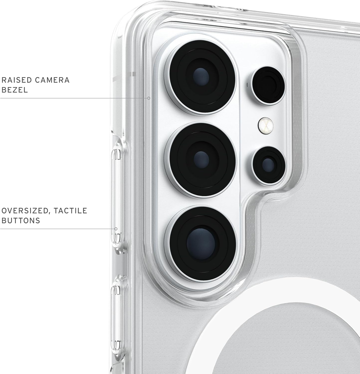 UAG Samsung Galaxy S26 Ultra Scout Clear Case with Magnet Ice White product photo