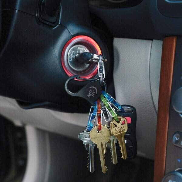 Niteize KeyRack Steel S-Biner product photo