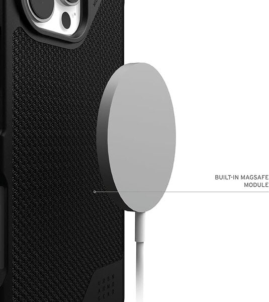 UAG iPhone 16 Pro Max Case 6 9" Metropolis LT - Kelvar Black product photo
