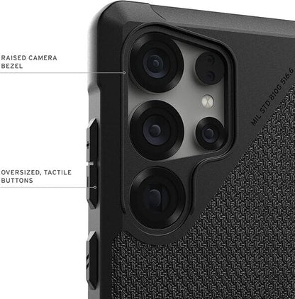 UAG Samsung Galaxy S25 Ultra Case 6 8" Metropolis LT-Kelvar Black product photo