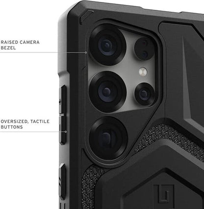 UAG Samsung Galaxy S25 Ultra Case 6 8" Monarch Pro-Kevlar Black product photo