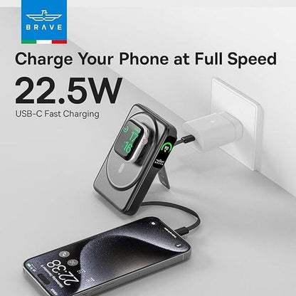 Brave 6 In 1 Wireless Power Bank 10000mAh additional product image