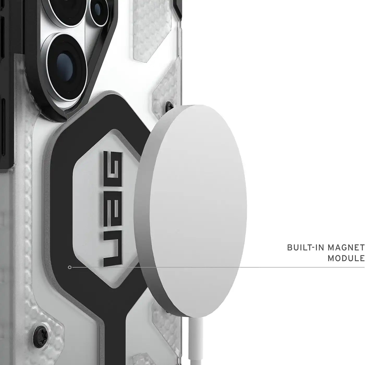 UAG Samsung Galaxy S26 Ultra Pathfinder Clear Magnetic Protective Case