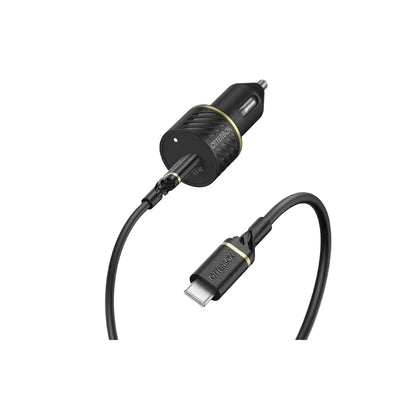 OtterBox USB-C PD Car Charger 18W and Reinforced USB-C to USB-C Cable product photo