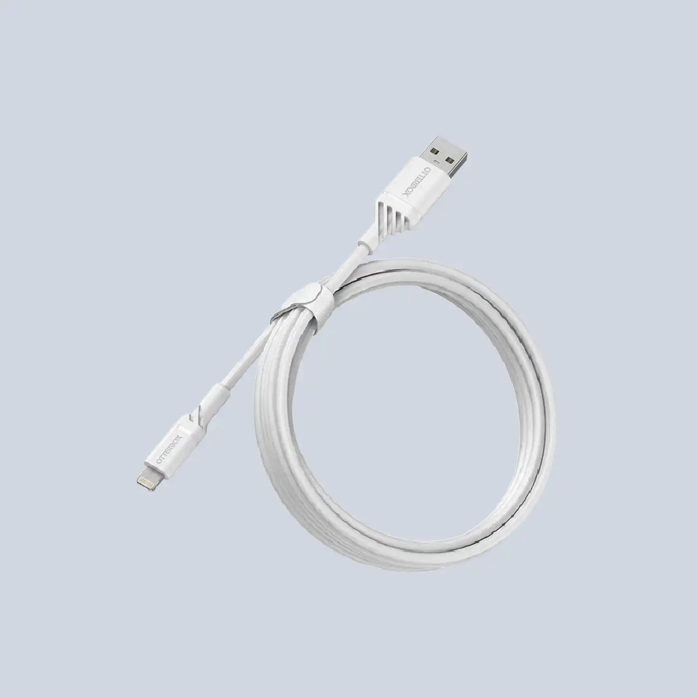 OtterBox Reinforced USB-A to Lightning Cable 2M- White