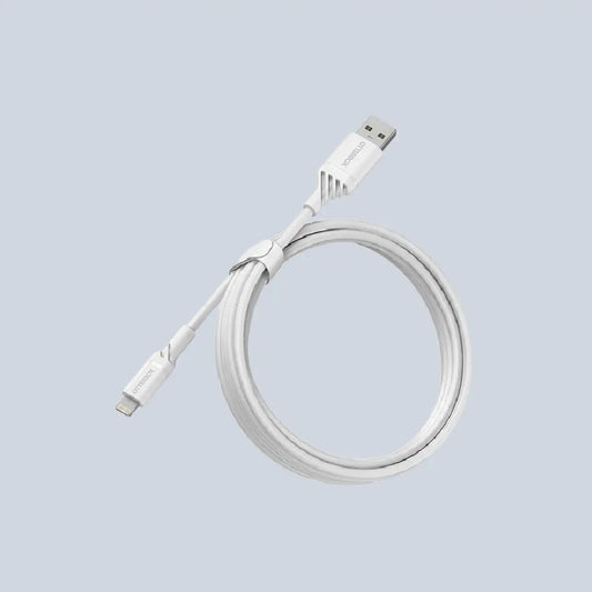 OtterBox Reinforced USB-A to Lightning Cable 2M- White
