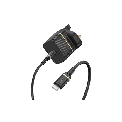 OtterBox USB-C PD UK Charger 20W and Reinforced USB-C to USB-C Cable product photo