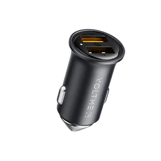 Voltme Cazo 24 AA Car Charger (24W) Metallic Blue