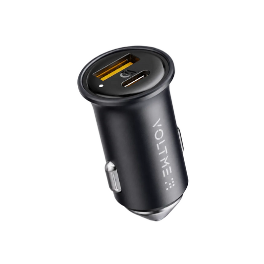 Voltme Cazo 20 CA Car Charger (20W) Metallic Blue