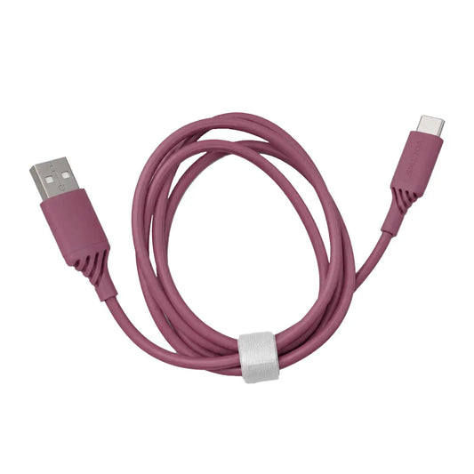 OtterBox Reinforced USB-A to USB-C Cable 1M - Matte pink