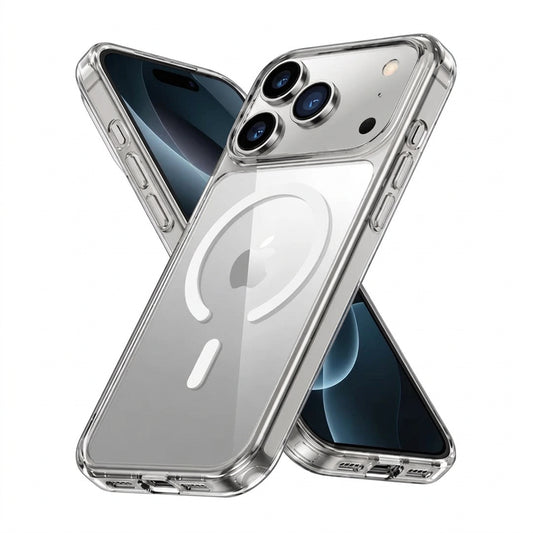 Brave Guard IPhone 18 Pro Max Dark Protective Case With MagSafe  - Clear