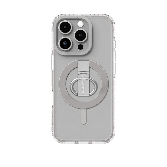 AmazingThing iPhone 16 PRO 6.3 TITAN PRO MAG GRIP DROP PROOF CASE- Gray