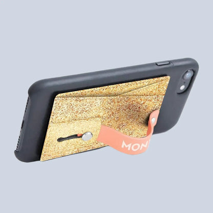 Monet Wallet Kickstand - Rose Gold Glitter additional product image