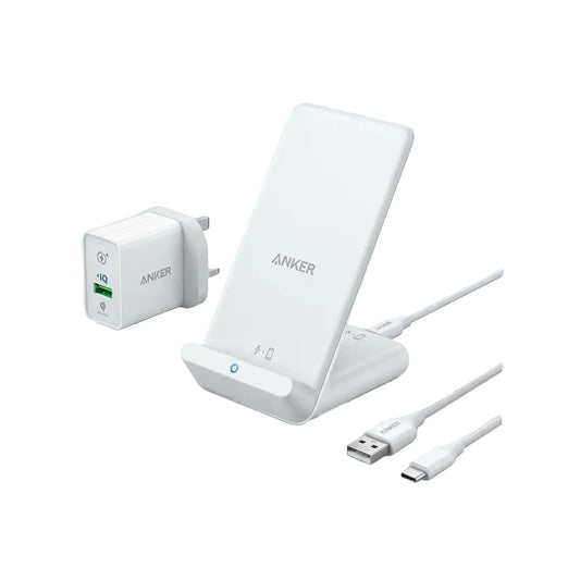 Anker Powerwave 7 5W Stand Wireless Charger-White product photo
