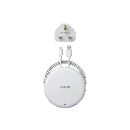 Anker PowerWave 7 5W Pad Wireless Charger - White product photo