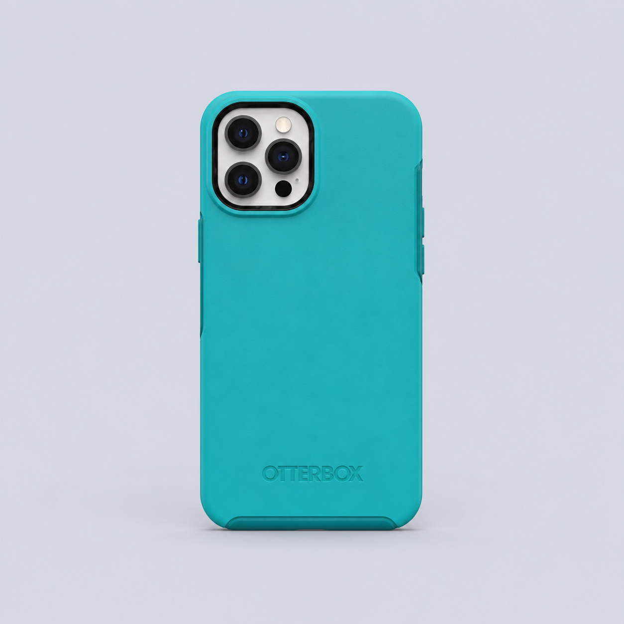 OtterBox iPhone 12 Pro Max Symmetry Series Sleek Protection - Blue back view