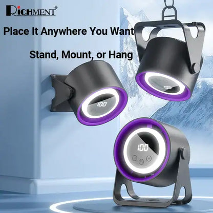 Powerful Wind force Desktop Fan-K6 Grey additional product image