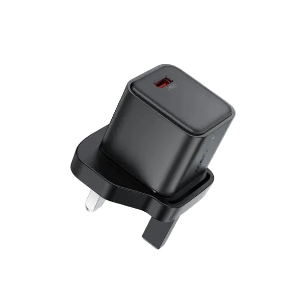 Acefast Fast Charge Wall Charger A123 PD20W GaN 1xUSB-C UK product photo