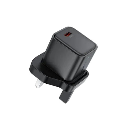 Acefast Fast Charge Wall Charger A123 PD20W GaN 1xUSB-C UK product photo