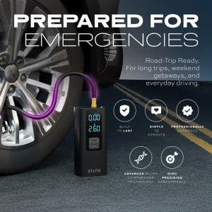 Statik TireHero Wireless Air Pump Built in Powerbank with 6000mAh product photo
