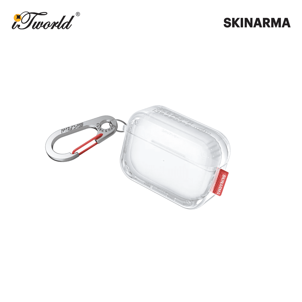 Skinarma Saido AirPods Pro 2 case - Clear product photo