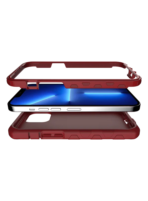Itskins iPhone 13 pro max Supreme Solid Drop Protection Case - Red product photo